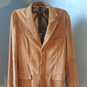 Mens Suede Jacket Sport Coat